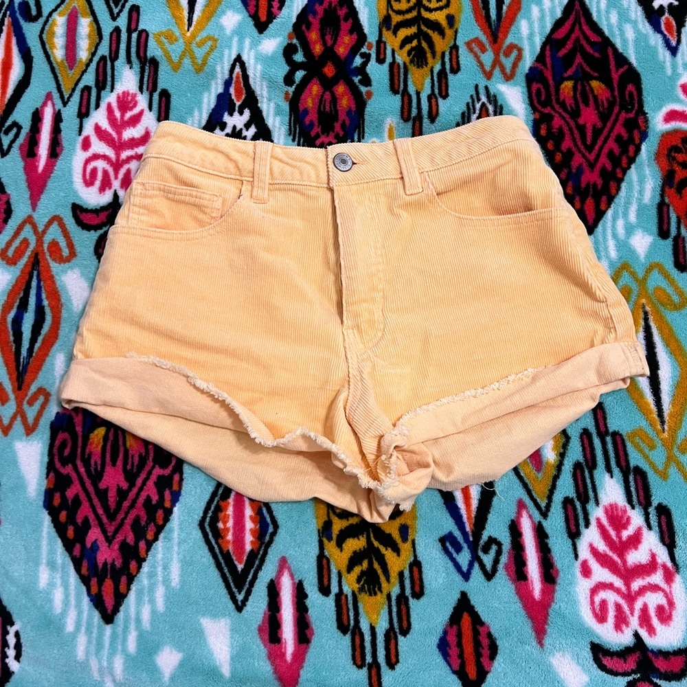 Orange forever 21 shorts